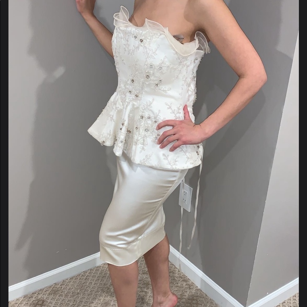 White Cocktail Dress